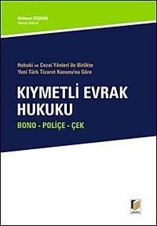 Kıymetli Evrak Hukuku