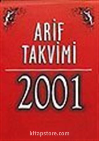 Arif Takvimi 2001 (Yapraklı Takvim)