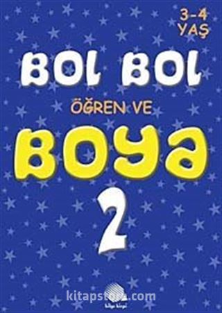 Bol Bol Öğren ve Boya 2 (3-4 Yaş)