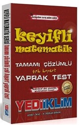 Keyifli Matematik Tamamı Çözümlü Çek Kopart Yaprak Test