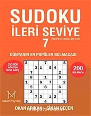 Sudoku İleri Seviye 7