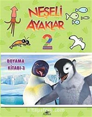 Neşeli Ayaklar 2 / Boyama Kitabı -3