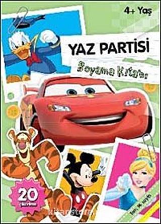 Yaz Partisi Boyama Kitabı