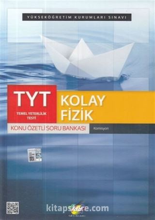 TYT Kolay Fizik Konu Özetli Soru Bankası