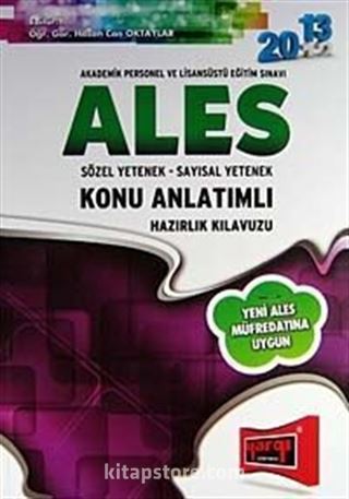 2013 Ales Konu Anlatımlı