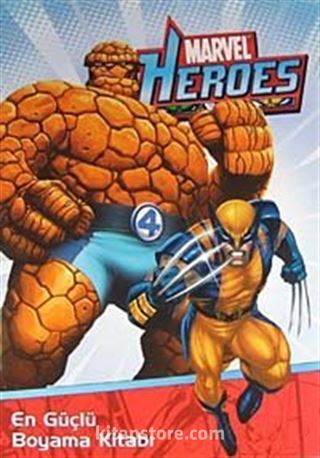 Marvel Heroes / En Güçlü Boyama Kitabı