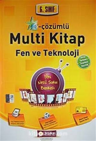 6. Sınıf e-Çözümlü Multi Kitap Fen Bilimleri