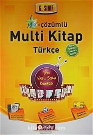 6. Sınıf e-Çözümlü Multi Kitap Türkçe