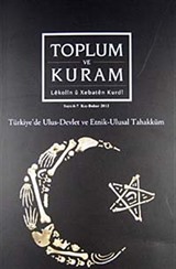 Toplum ve Kuram Dergisi Sayı:6-7 Kış-Bahar 2012