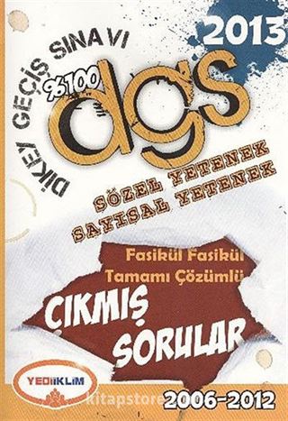 % 100 DGS Çıkmış Sorular / Sözel Yetenek-Sayısal Yetenek 2013