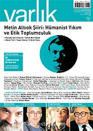 Varlık Aylık Edebiyat ve Kültür Dergisi Eylül 2012