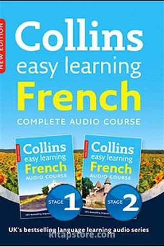 Easy Learning French Complete Course (6 CD+2 Kitap) Kolay Fransızca Seti