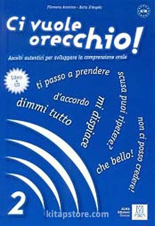 Ci vuole orecchio 2 +CD (İtalyanca Dinleme A2-B1)