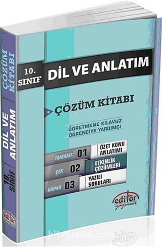 10. Sınıf Ortaöğretim Dil ve Anlatım Çözüm Kitabı