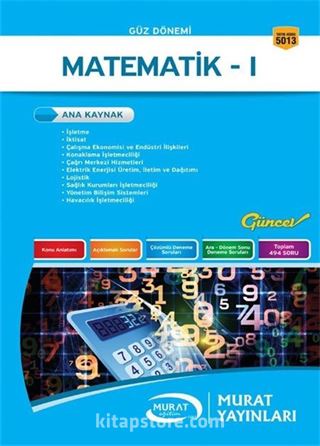 Matematik -1 (Kod:5013)