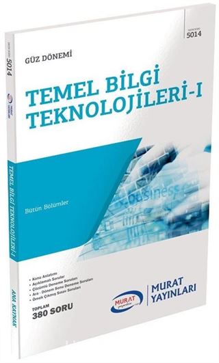 Güz Dönemi Temel Bilgi Teknolojileri 1 (Kod:5014)