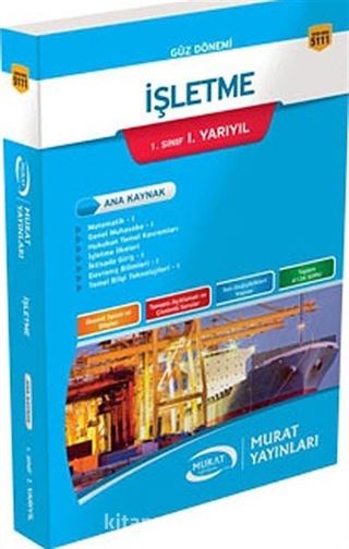 1. Sınıf 1. Yarıyıl İşletme Ana Kaynak