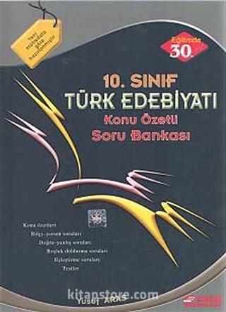 10. Sınıf Türk Edebiyatı Konu Özetli Soru Bankası