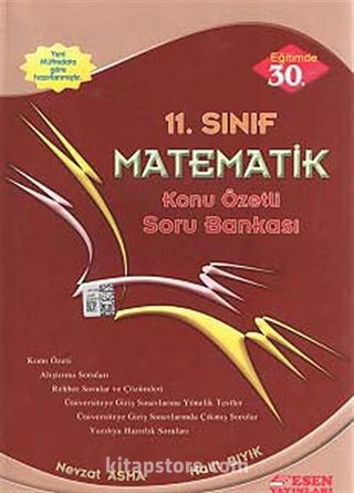 11. Sınıf Matematik Konu Özetli Soru Bankası