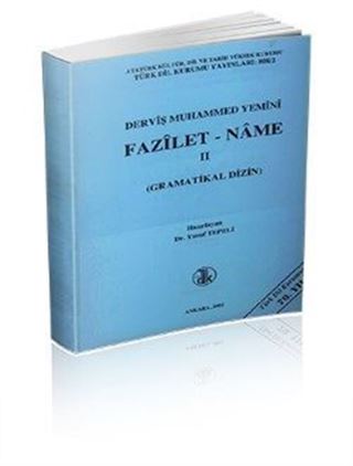 Derviş Muhammed Yemini Fazilet-Name (2 Cilt takım)