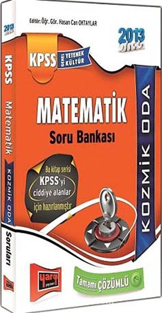 2013 KPSS Matematik Kozmik Oda Soru Bankası