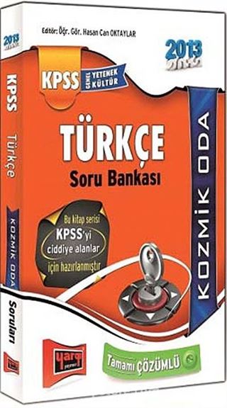 2013 KPSS Türkçe Kozmik Oda Soru Bankası