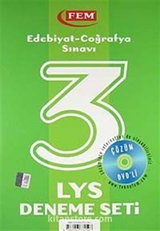 Edebiyat-Coğrafya Sınavı / 3 LYS Deneme Seti