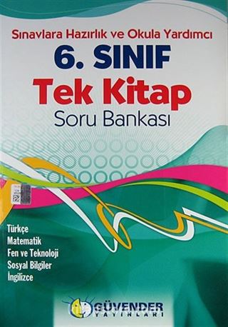 6. Sınıf Tek Kitap Soru Bankası