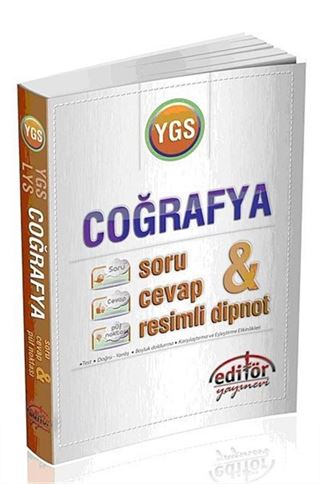 YGS Coğrafya Soru-Cevap-Resimli Dipnot