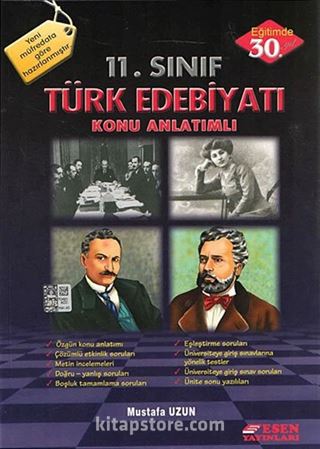 11. Sınıf Türk Edebiyatı Konu Anlatımlı