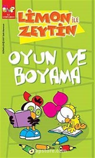 Limon ile Zeytin Oyun ve Boyama