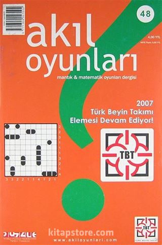 Akıl Oyunları (Set 4) 37-48