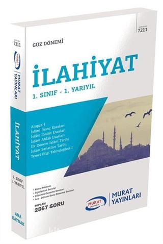 Güz Dönemi İlahiyat 1. Sınıf 1. Yarıyıl (Kod:7211)