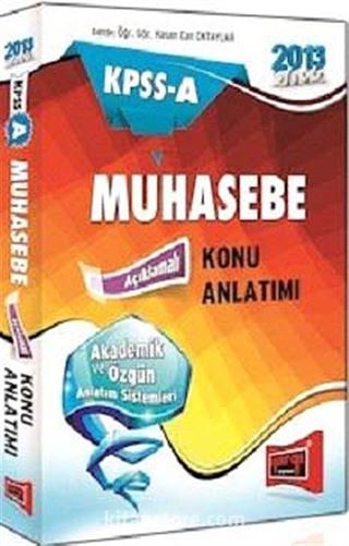 2013 KPSS A Muhasebe Konu Anlatımı