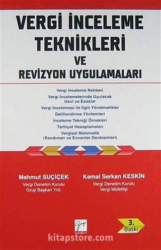 Vergi İnceleme Teknikleri ve Revizyon Uygulamaları