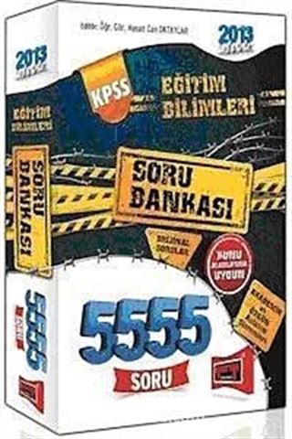 2013 KPSS Eğitim Bilimleri Soru Bankası (5555 Soru)