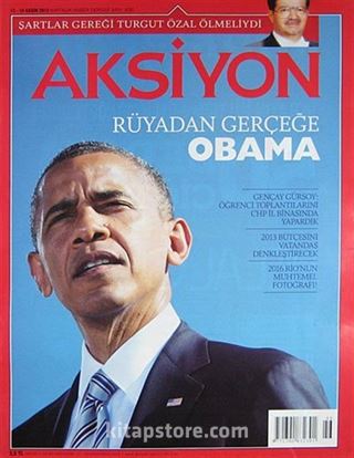 Aksiyon Haftalık Haber Dergisi / Sayı: 936 - 12-18 Kasım 2012