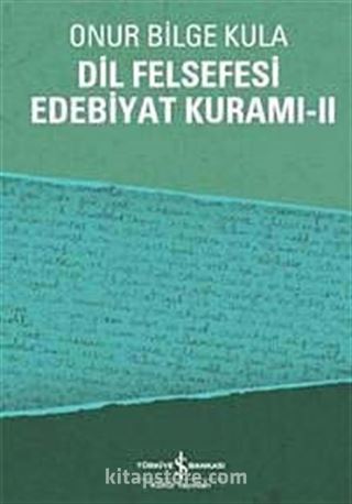 Dil Felsefesi Edebiyat Kuramı - 2