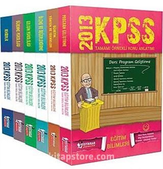 2013 KPSS Eğitim Bilimleri Konu Anlatımlı Tamamı Örnekli Modüler Set