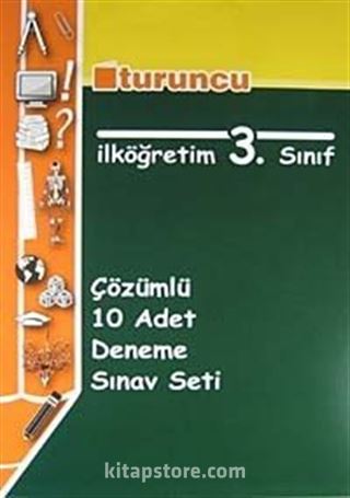 İlköğretim 3. Sınıf Çözümlü 10 Adet Deneme Sınav Seti