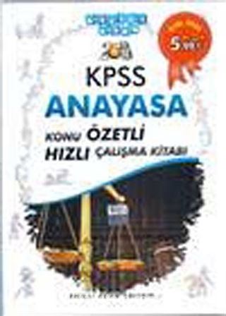 2013 KPSS Anayasa Konu Özetli Hızlı Çalışma Kitabı