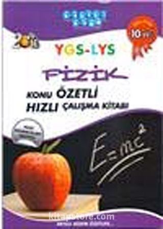 2013 YGS-LYS Fizik Konu Özetli Hızlı Çalışma Kitabı