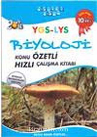 2013 YGS-LYS Biyoloji Konu Özetli Hızlı Çalışma Kitabı