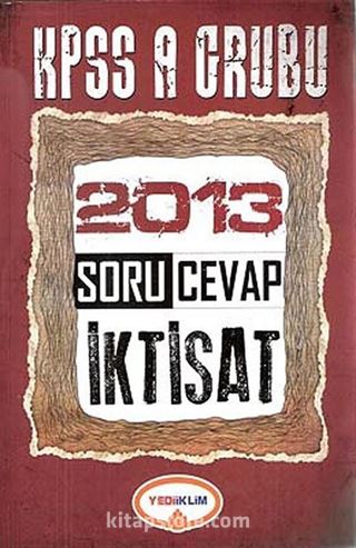 2013 KPSS A Grubu Soru Cevap İktisat