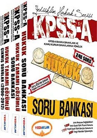 KPSS-A Hukuk Tamamı Çözümlü Soru Bankası