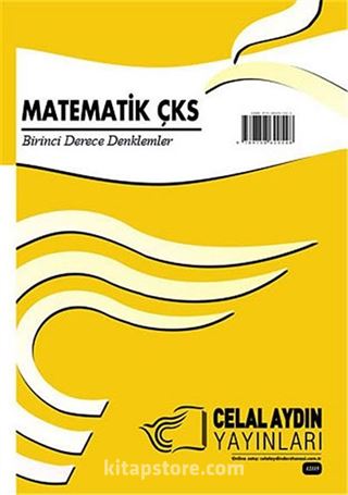 I. Dereceden Denklemler, Eşitsizlik ve Mutlak Değer / Matematik - Çözümlü Kitapçık