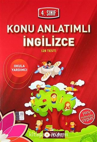 4. Sınıf Konu Anlatımlı İngilizce (28 Test)