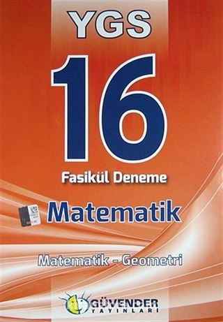 YGS 16 Fasikül Deneme Matematik