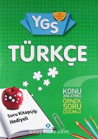 YGS Hazırlık Seti Türkçe Konu Anlatımlı Örnek Soru Çözümlü