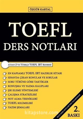 TOEFL Ders Notları